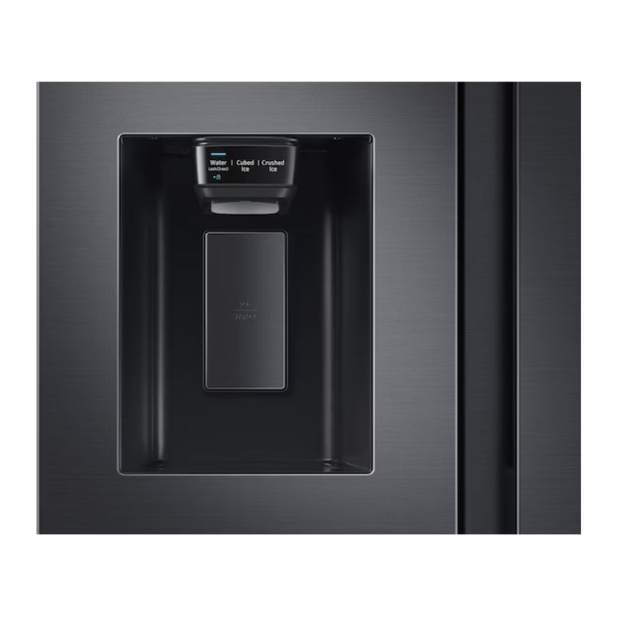 Samsung RS5000RC 660 Liters Side-by-Side Refrigerator RS64R5331B4/AE Black Color All Around Cooling with Digital Inverter Compressor, SpaceMax
