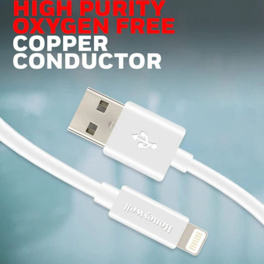 Honeywell Apple Lightning Sync & Charge Cable 1.2 M – White
