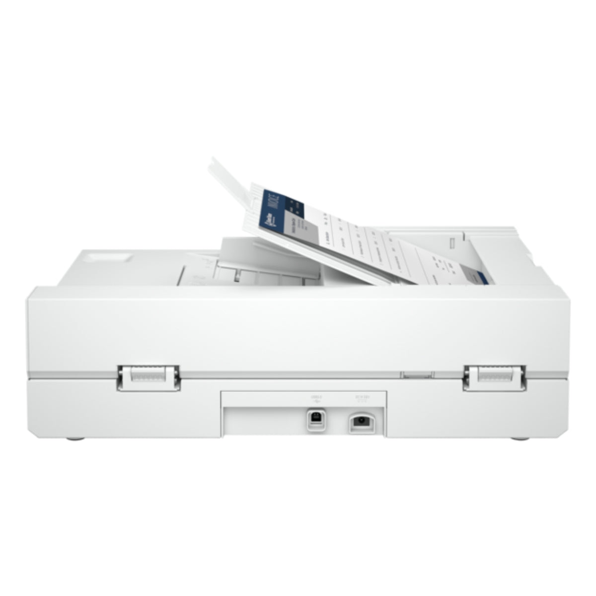 HP ScanJet Pro 2600 f1 Scanner, Fast 2-Sided Scanning & Auto Document Feeder, 1200x1200 dpi Resolution, Up to 25 ppm Scan Speed, 60 Sheets Automatic Document Feeder Capacity, USB 2.0, White | 20G05A