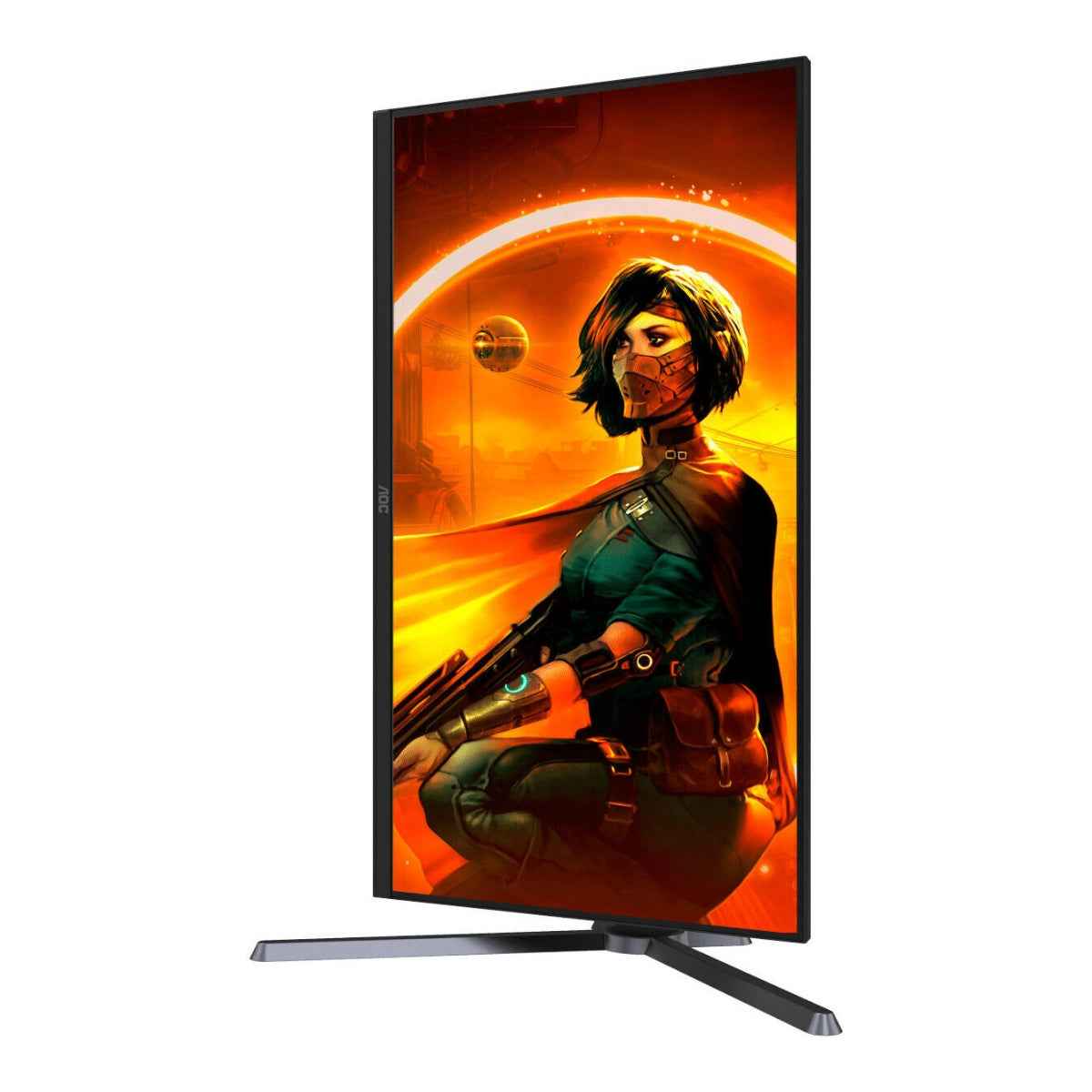 AOC Q27G3ZE  27" Gaming Monitor,QHD IPS Display, Up to 240Hz Refresh Rate, 0.5 (MPRT) Response Time, AMD FreeSync Premium Technology, 1.07b Color Display, Black