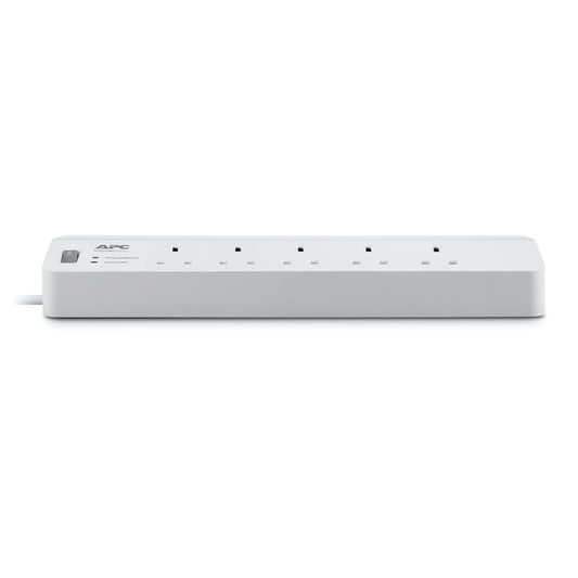APC PM5-UK – 5-Outlet 230 V Surge Protector for Home & Office