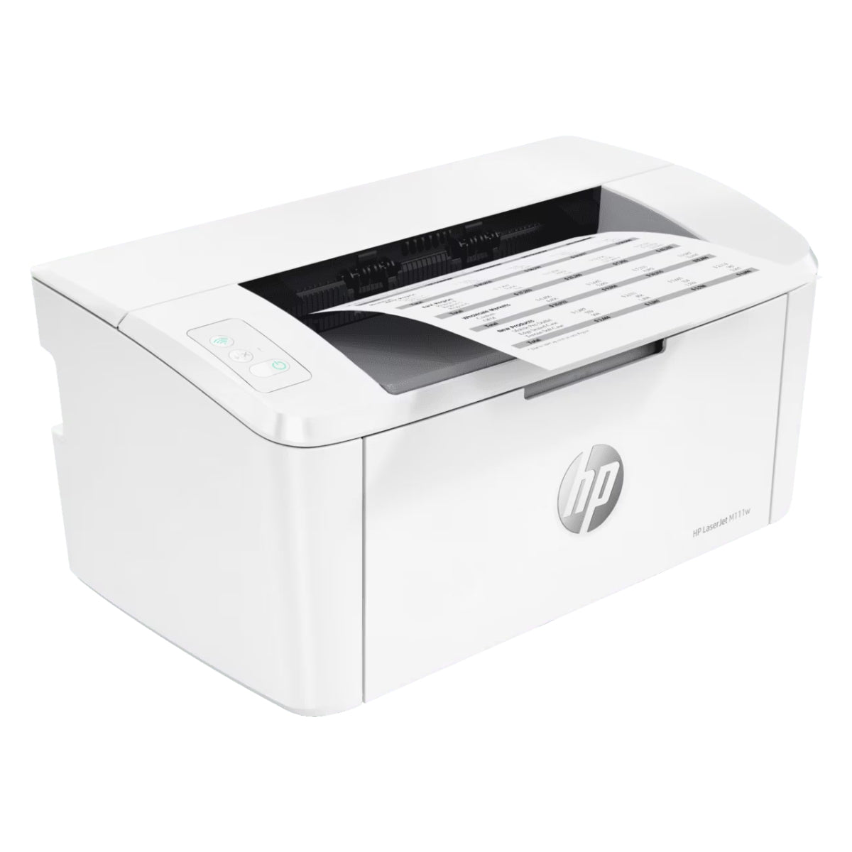 HP LaserJet M111w Black & White Multifunction White Printer, Print speed up to 20 ppm, 100 Sheets Output Capacity, 8000 Pages Monthly Cycle, USB / Wireless Connectivity, Perfect for Home