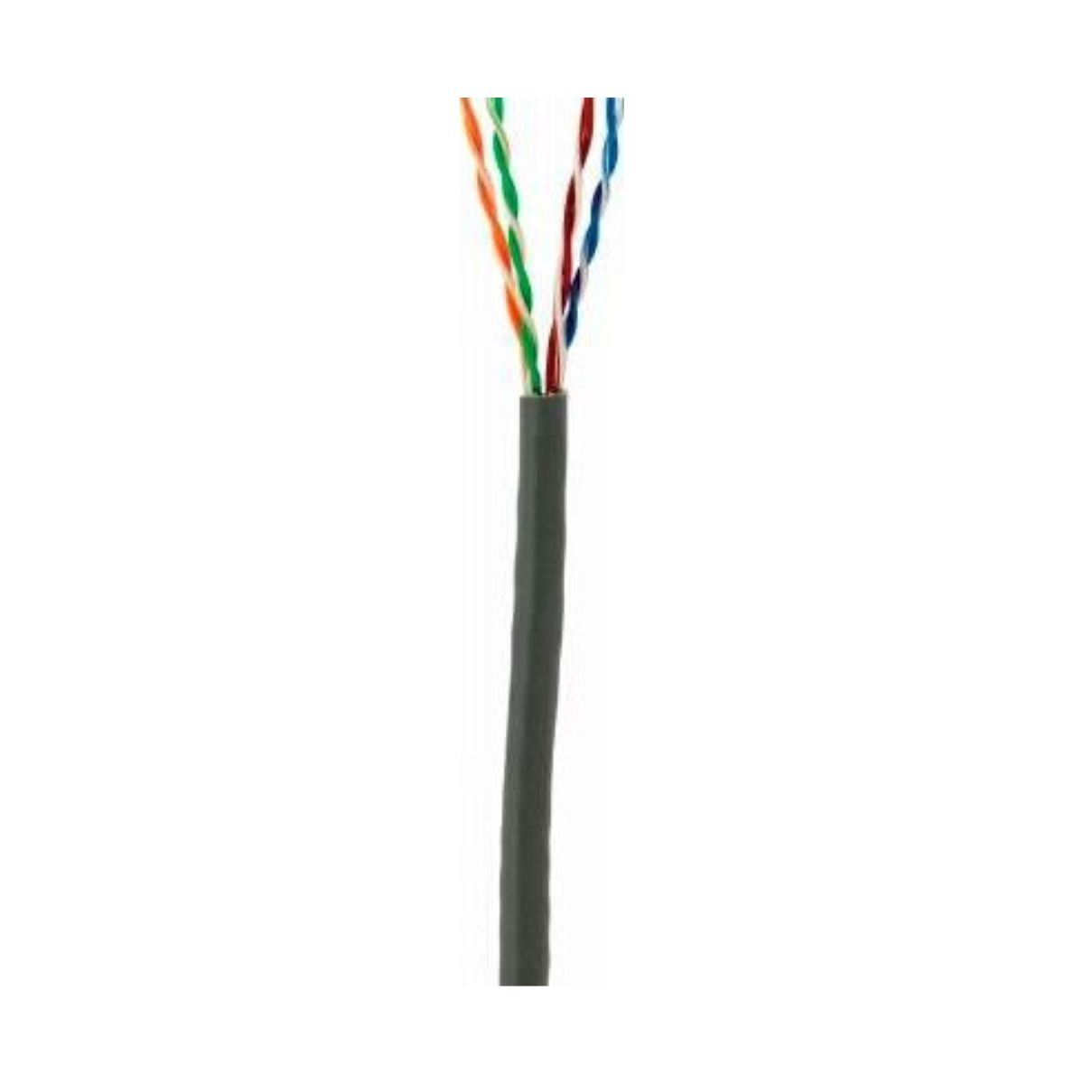 D-Link Cat6 UTP Network Cable Roll | 305 Meter | 24 AWG Copper Conductor | Gigabit Ethernet Cabling Solution | Grey | NCB-C6UGRYR-305-24