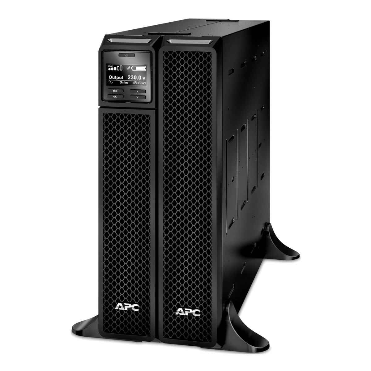 APC Smart-UPS SRT 3000VA 230V (SRT3000XLI) — 2U Rack-Mount Double-Conversion Online UPS
