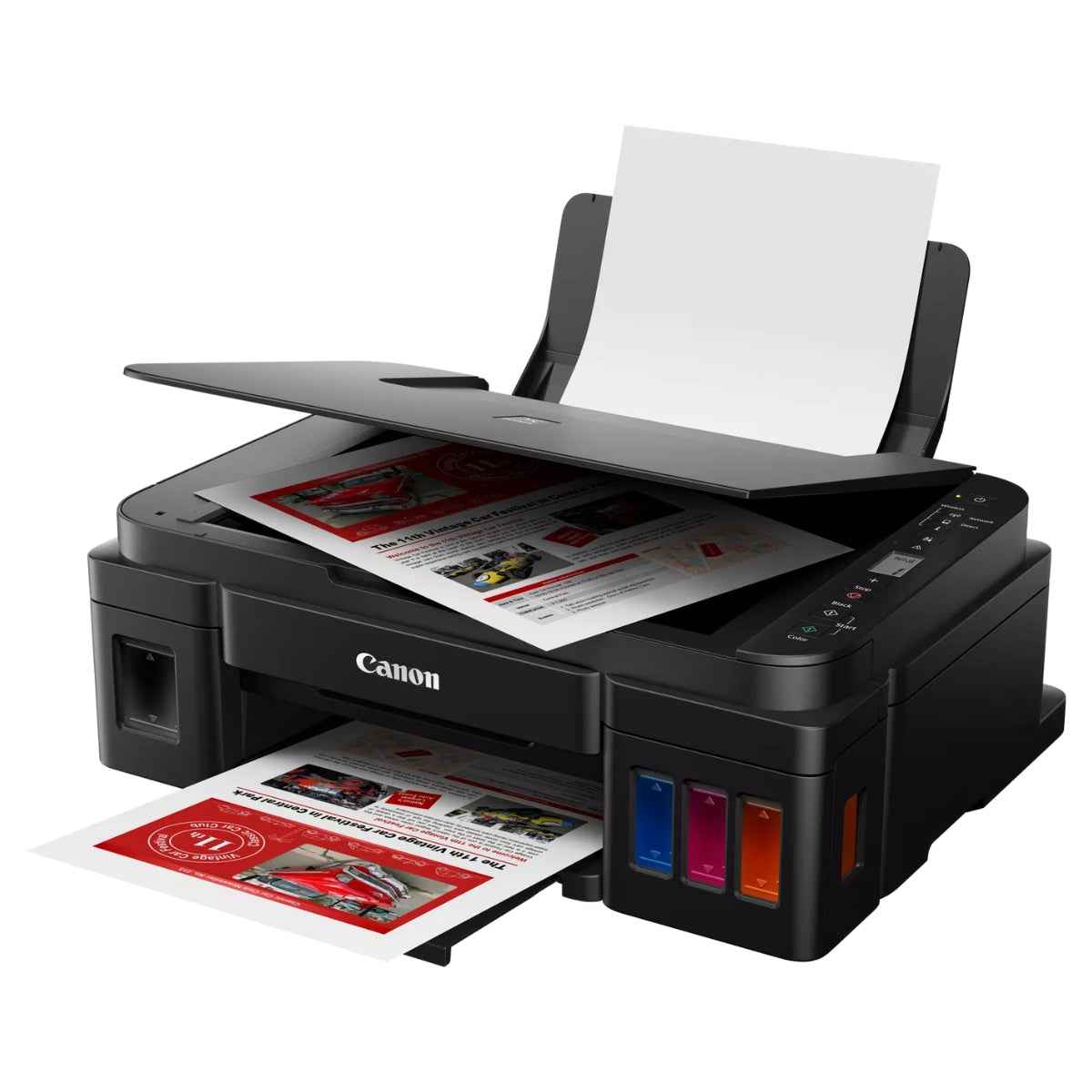 Canon PIXMA G3410 A compact Wi-Fi, refillable All-in-One with high yield inks for low-cost home or business printing from smart devices and the cloud- G3410