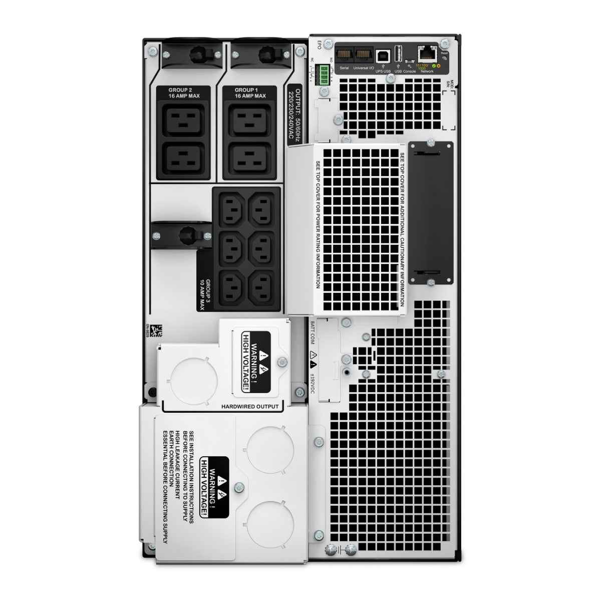 APC Smart-UPS SRT 10000VA 230V (SRT10KXLI) — Rack/Tower Convertible Double-Conversion On-Line UPS