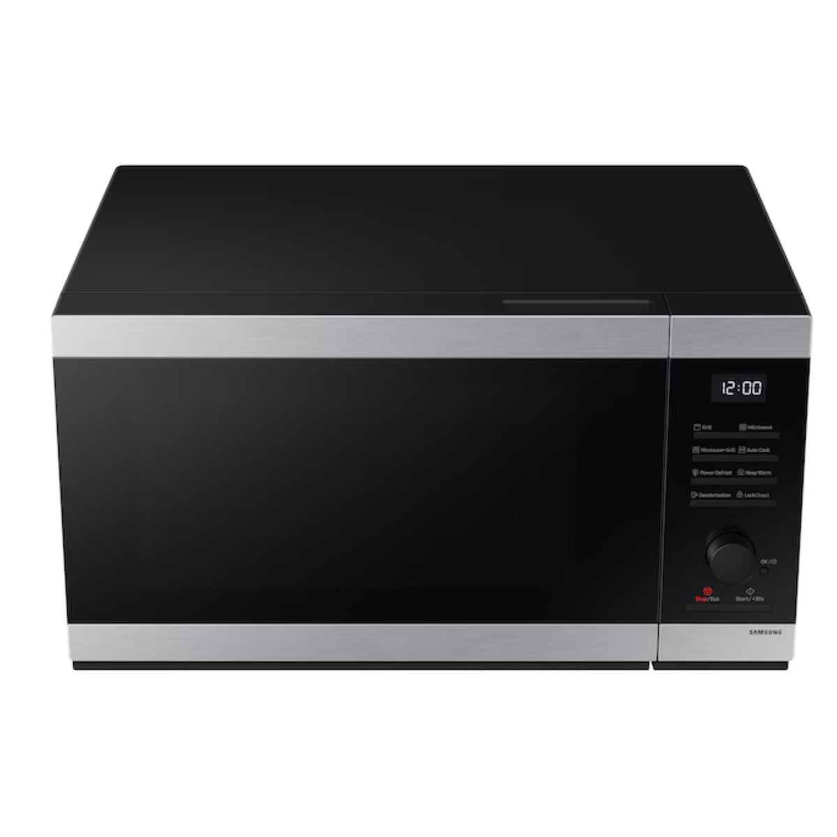 Samsung mw5500d 40L Grill MWO Microwave Silver color With Seamless & Recessed Handle Design and Sheath Heater
