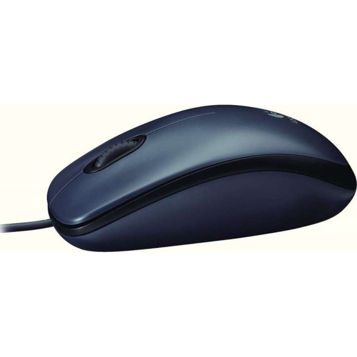 Logitech M90 Wired Mouse | 1000 DPI Optical Tracking | Ambidextrous Design | Plug-and-Play USB Connectivity | Black | 910-001793