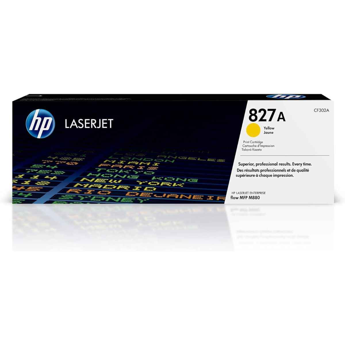 HP 827A Original LaserJet Toner Cartridges | Black, Cyan, Magenta & Yellow | Genuine HP Toner for Color LaserJet Enterprise Printing