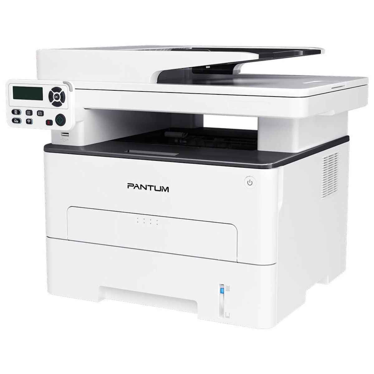 Pantum M7100DW Mono Laser Multifunction Printer, 33ppm Printing Speed, USB+NET+WIFI Connection Method, 1200x1200 DPI Resolution, 150 Paper Output, Auto Duplex Print, White | M7100DW