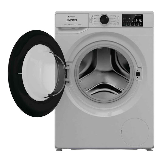 Gorenje WPNEI82A1SWA 8 kg Smart Front Load Washing Machine – 1,200 rpm, Grey Metallic