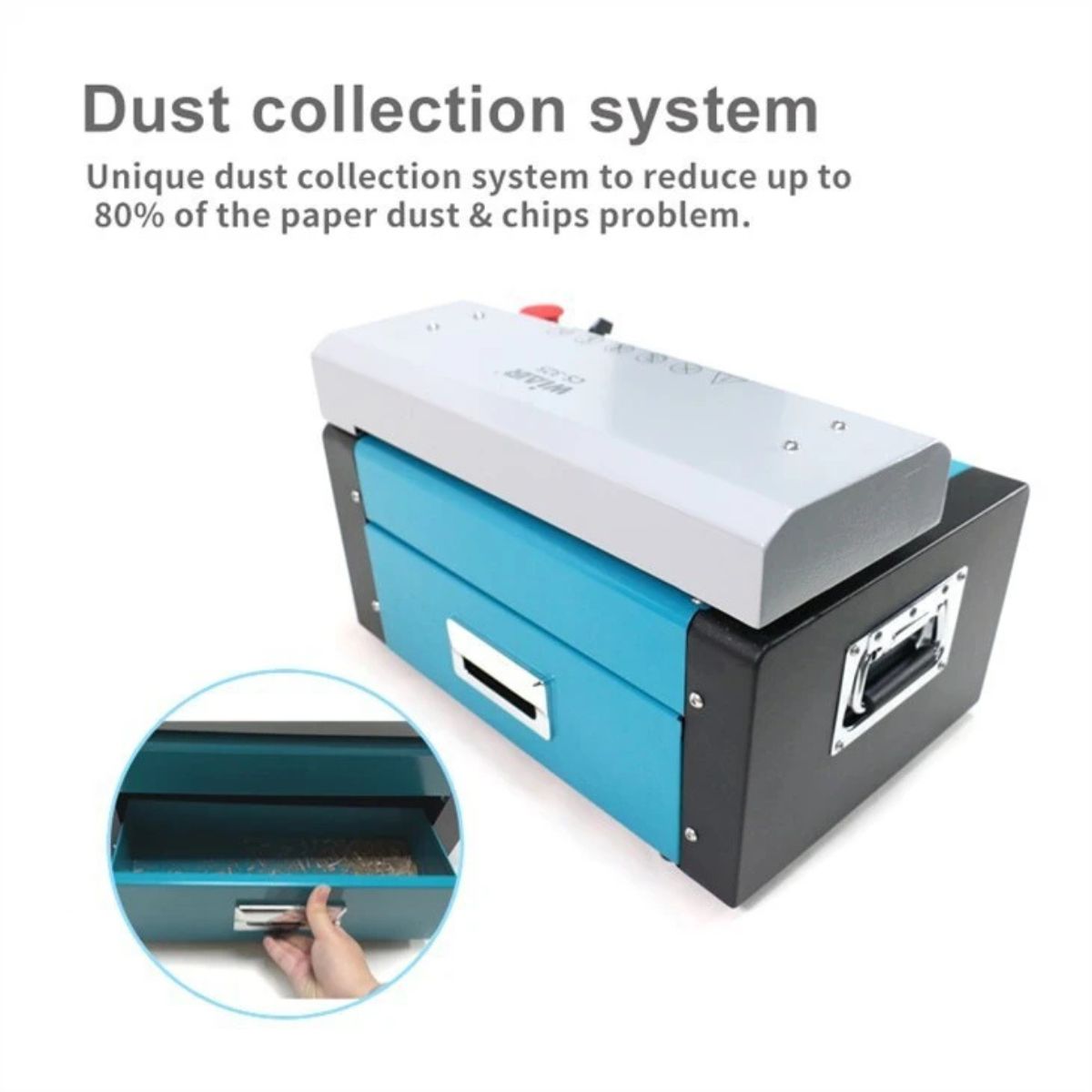 DSB WiAIR CS-325 Cardboard Shredder, Eco-Friendly Packaging Cushion Machine, 325mm Working Width, Dust Collection System, 3.5m/min Speed