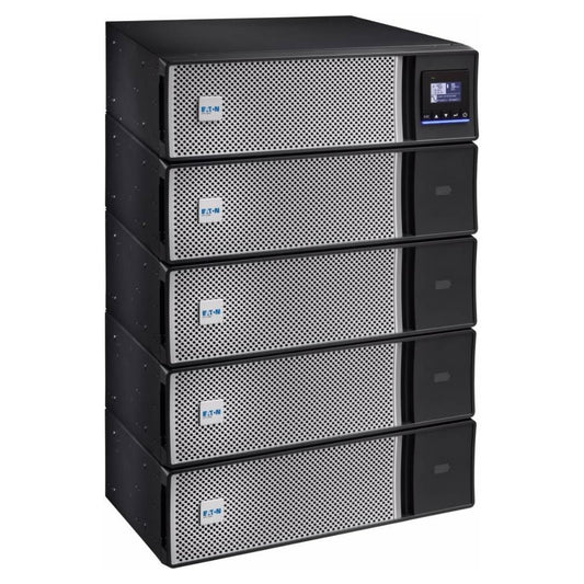 Eaton 5PX3000IRT3UG2 5PX Gen2 UPS, 3000VA / 3000W Capacity, Line Interactive Topology, 230V Output Voltage, 50-60 Hz Operational Frequency, Black/silver | 5PX3000IRT3UG2