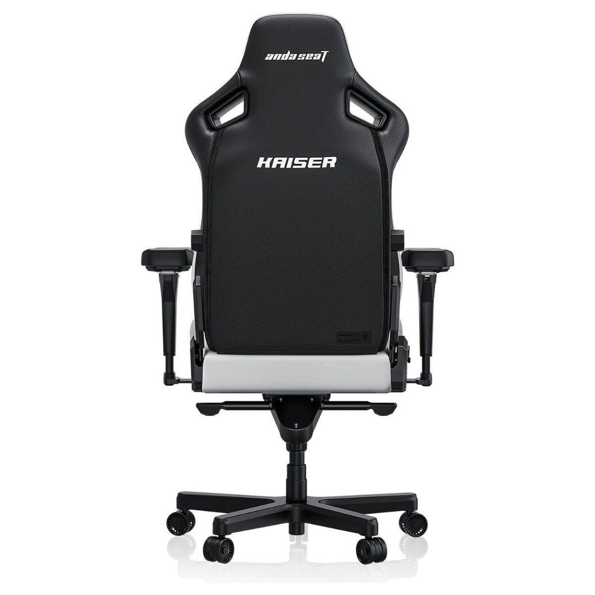 AndaSeat Kaiser 4 Series XL – Premium PVC Leather Gaming Chair (Cloudy White)