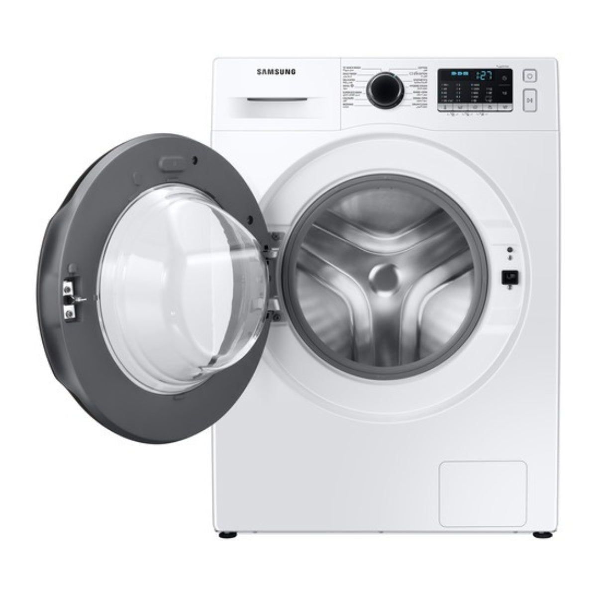 Samsung WW5000T/Series5 9kg Front-Load Washing Machine WW90TA046AE—Eco Bubble™, Hygiene Steam, 1400 rpm, White