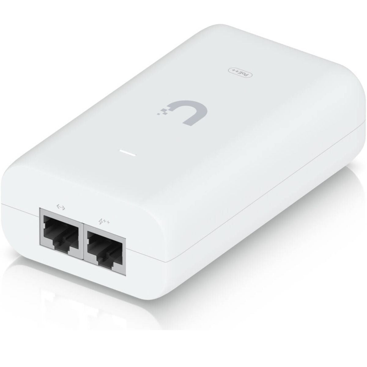 Ubiquiti PoE++ Adapter (60W), RJ45 Shielded Socket, IEC-320 C6 AC Connector, White |PoE++