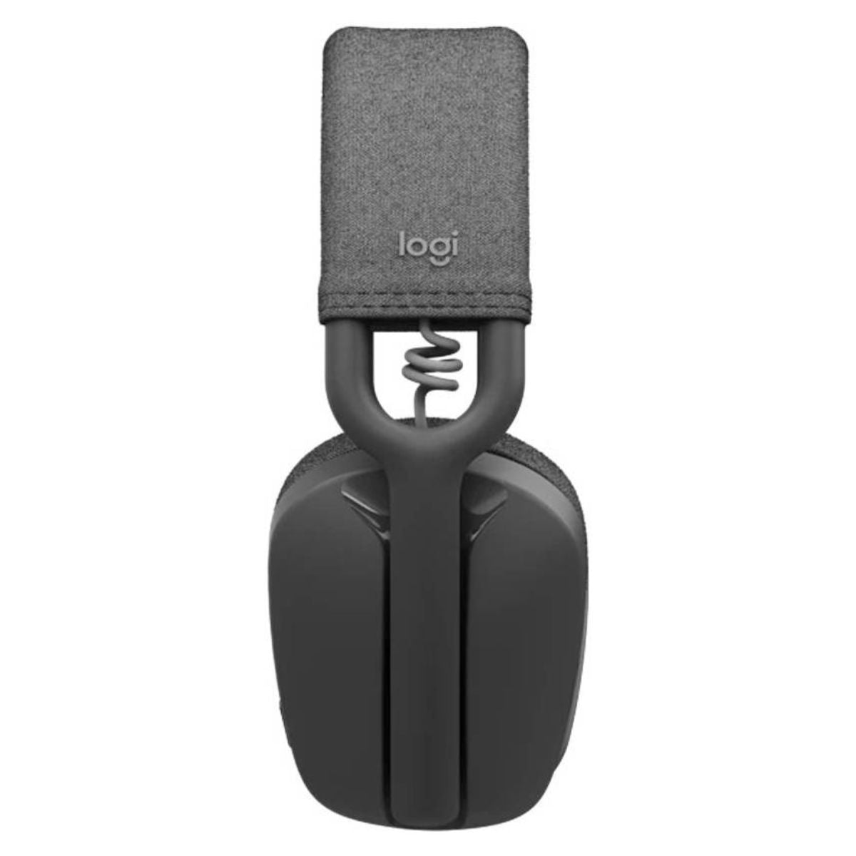Logitech Zone Vibe 100 Wireless Headset | 40mm Drivers | Bluetooth | Up to 30m Range | Flip-to-Mute Mic | 20H Battery | USB-C | Black | 981-001213
