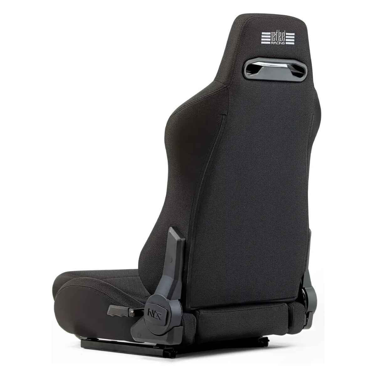 Next Level Racing ERS3 Elite Reclining Seat Fabric & SIMAERO Mesh Edition, Robust Double Seat Recliner Mechanism, Coupled with Durable Materials, Lumbar Support, Black | NLR-E052