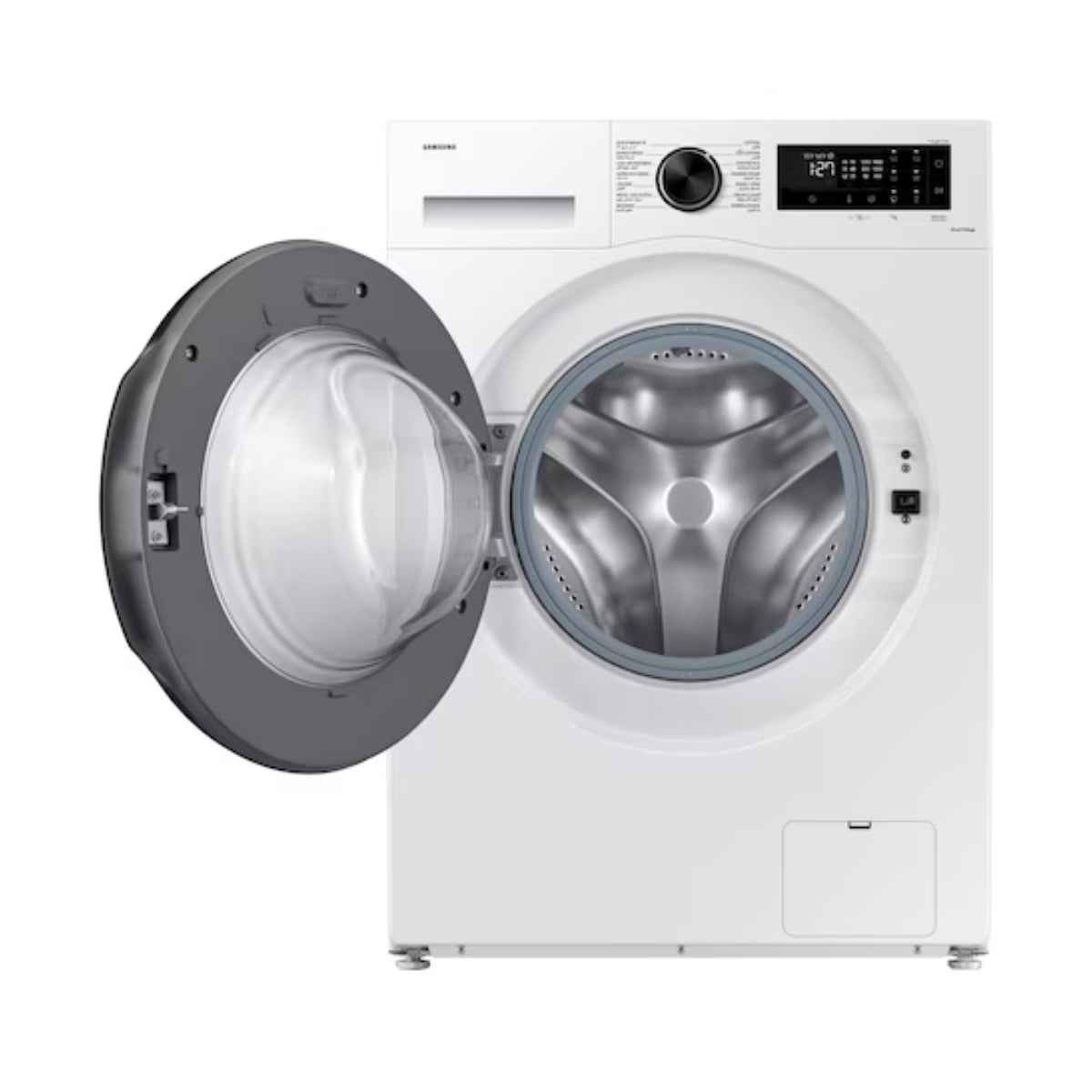 Samsung WW5000C / WW10CGC04DAEGU 10.5kg Front-Load Washing Machine – Eco Bubble™, SmartThings AI Energy Mode, Less Microfiber Cycle, White
