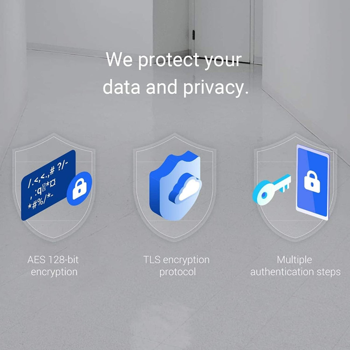 EZVIZ DB2C Kit - Wire-Free Video Doorbell with Chime, 1080p, 160° Vertical Field of View, Advanced PIR Person Detection, Tamper Alarm, Night Vision up to 6 m, Wi-Fi Chime Included