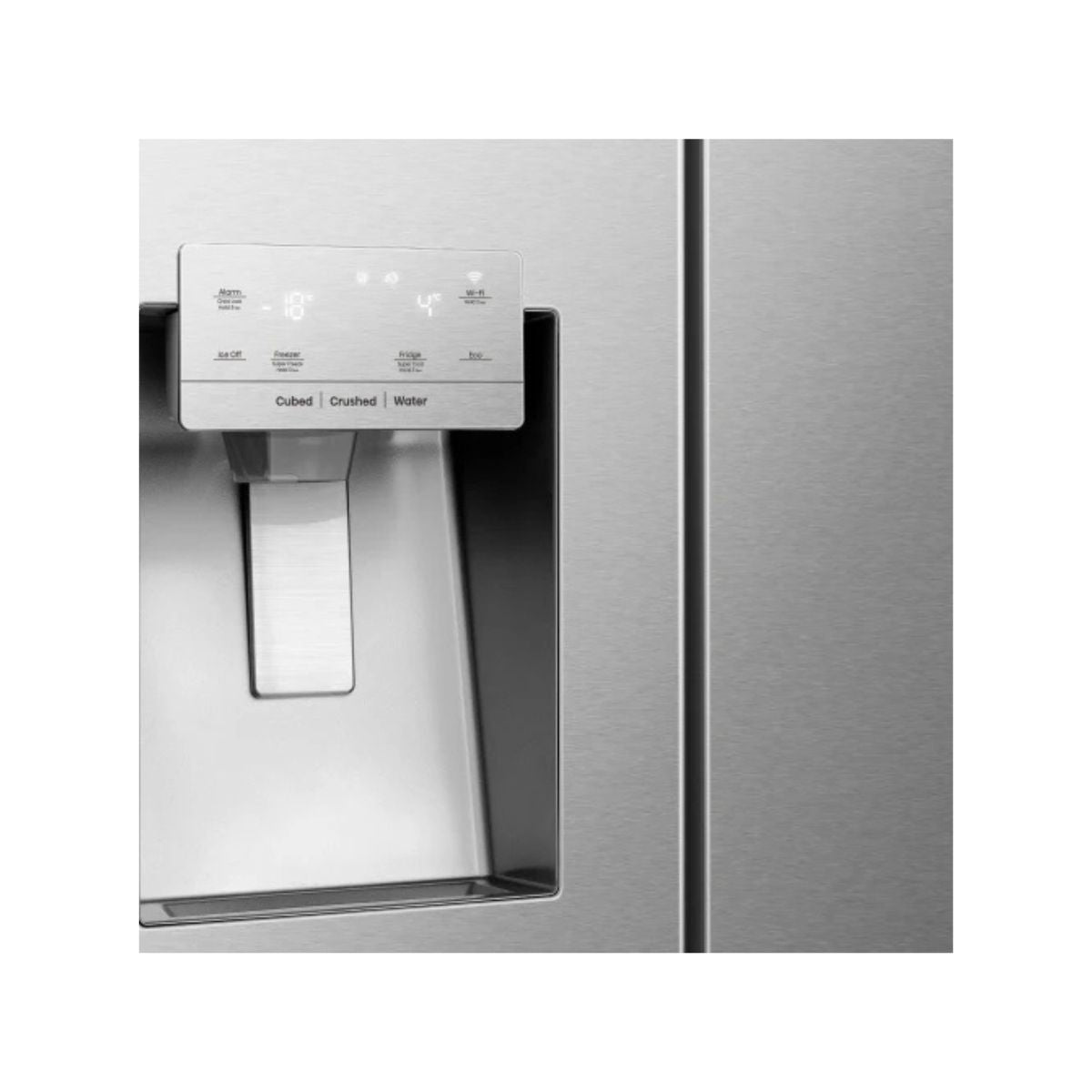 Hisense 819L Side-by-Side Refrigerator – RS5P819STC, Wi-Fi Smart Connectivity, Total No Frost & Ice/Water Dispenser