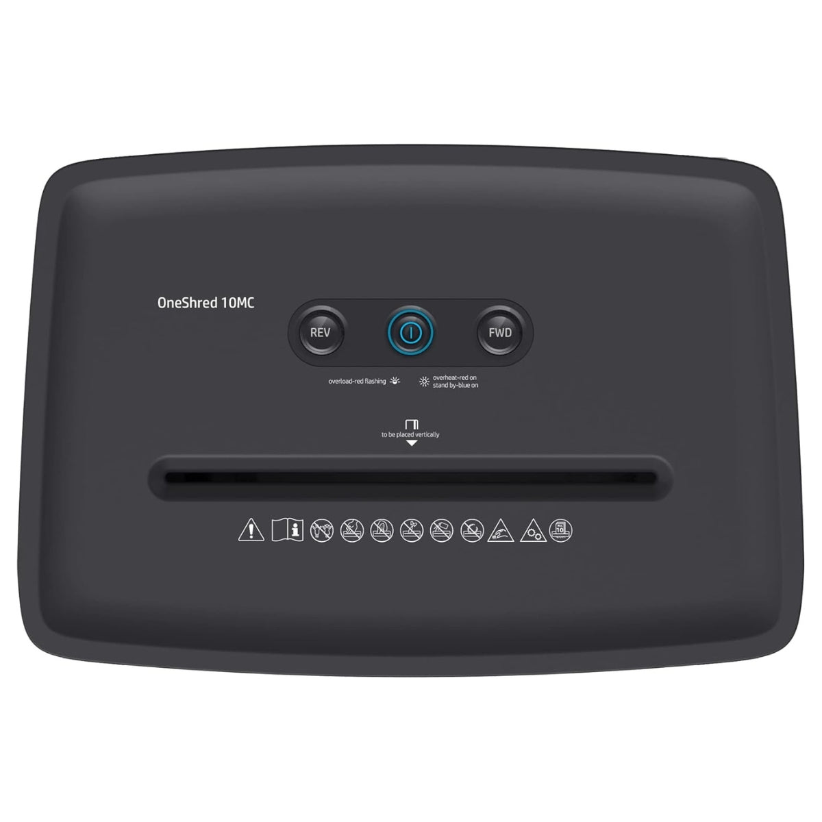 HP OneShred 10MC 2804 – Micro-Cut Paper Shredder (10-Sheet / P-5 Security)