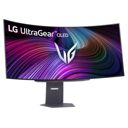 LG UltraGear OLED GX9 Curved Gaming Monitor, 45" WQHD OLED Display, 240Hz Refresh Rate, 0.03ms (GtG) Response Time, AMD FreeSync Premium, VESA Certified AdaptiveSync, Black