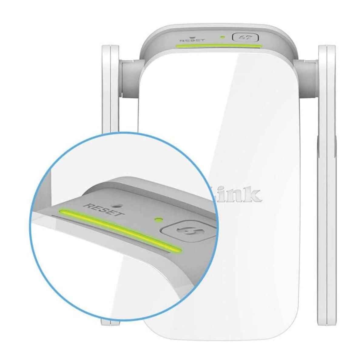 D-Link DAP-1610 Wi-Fi Range Extender & Access Point, Dual-Band Wireless Repeater, Fast Ethernet Port, Compact Wall Plug Design, White | DAP-1610