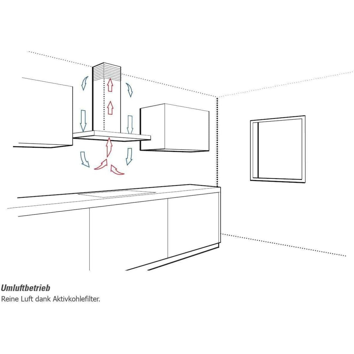 Gorenje WHU629ES/S Undercabinet Cooker Hood, 60cm, High Extraction Rate, Re-Circulating & Ducted Ventilation, Quiet Operation, LED Lighting, Silver