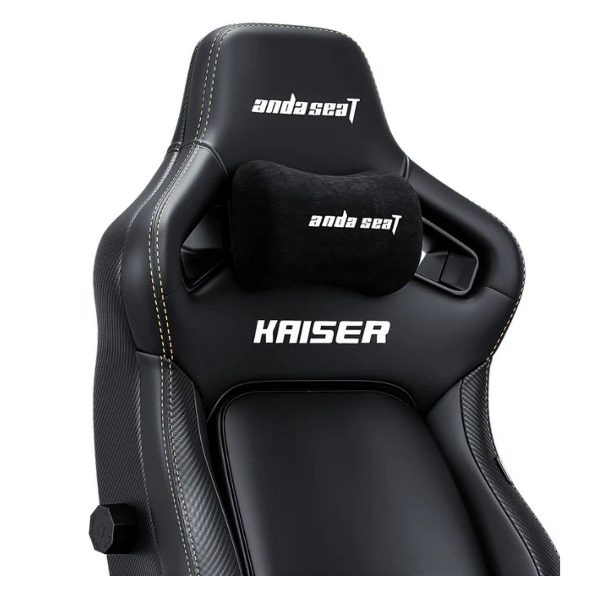 AndaSeat Kaiser 4 Series XL – Premium PVC Leather Gaming Chair (Elegant Black)