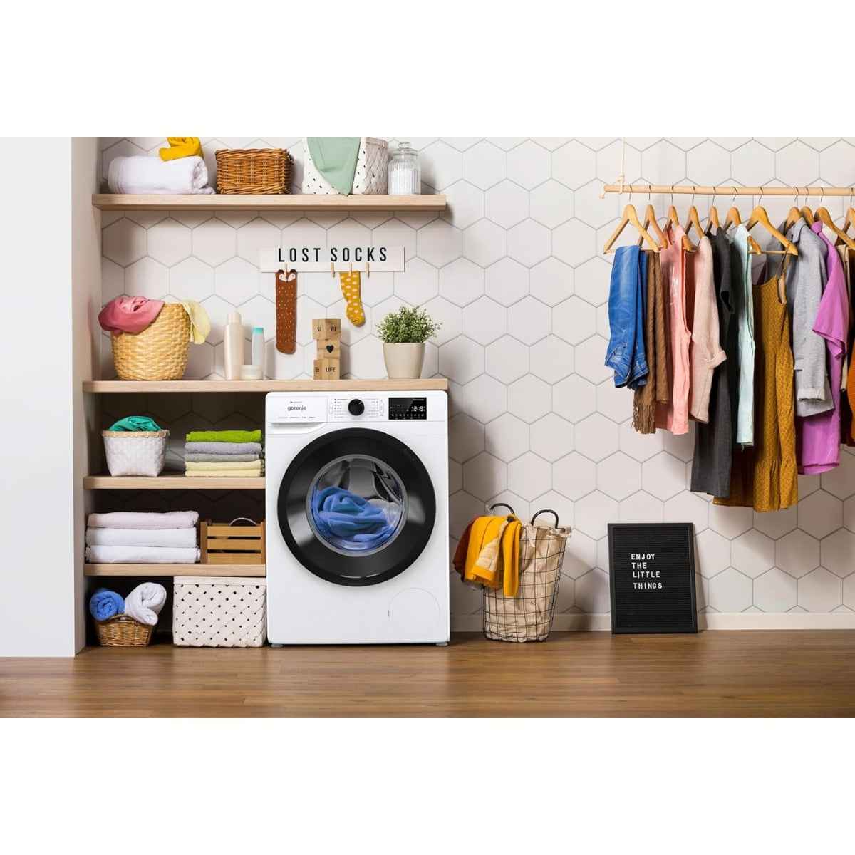 Gorenje WPNEI82A1SWIFI 8 kg Washing Machine – 1,200 rpm, Wi-Fi Smart Control