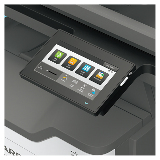 Sharp MXB468F A4 Monochrome B/W Multifunction Printer Copy Print Scan Fax, 44ppm, 1200 dpi