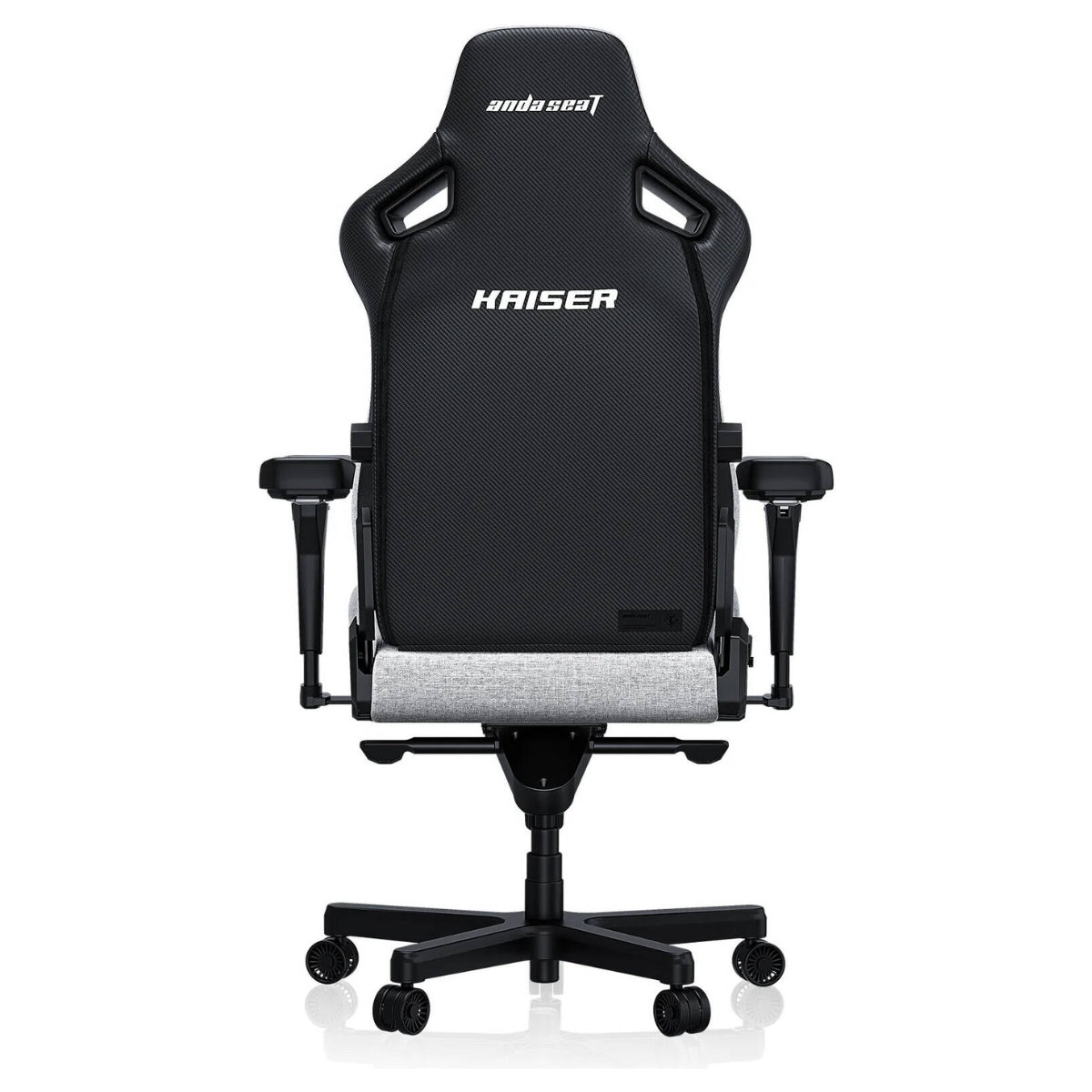 AndaSeat Kaiser 4 Series XL – Premium Gaming Chair (Linen Fabric, Grey)