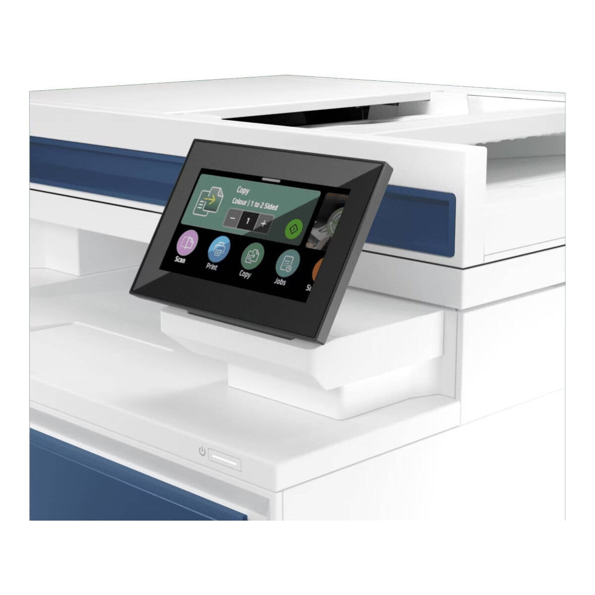 HP Color LaserJet Pro 4303dw A4 Colour Laser Multifunction White Printer, Print, Copy, Scan, ADF, Duplex, Print Speed Up to 35/33 ppm, 4.3" WLED Display, USB, Ethernet, Wi-Fi