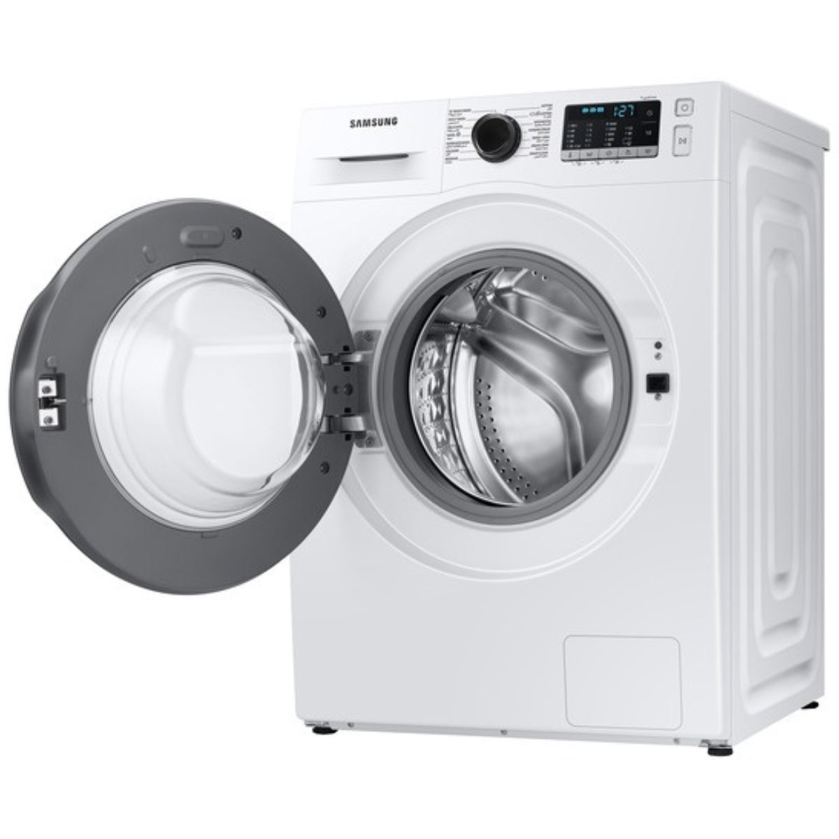 Samsung WW5000T/Series5 9kg Front-Load Washing Machine WW90TA046AE—Eco Bubble™, Hygiene Steam, 1400 rpm, White