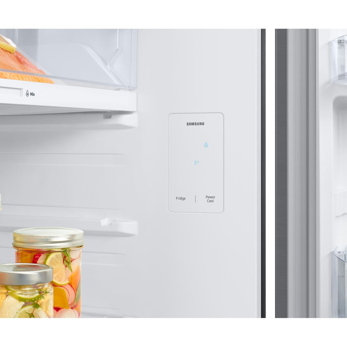 Samsung RT6300C 460 Liters Top Mount Freezer Refrigerators RT47CG6406S9AE Silver Color with Optimal Fresh+, SpaceMax