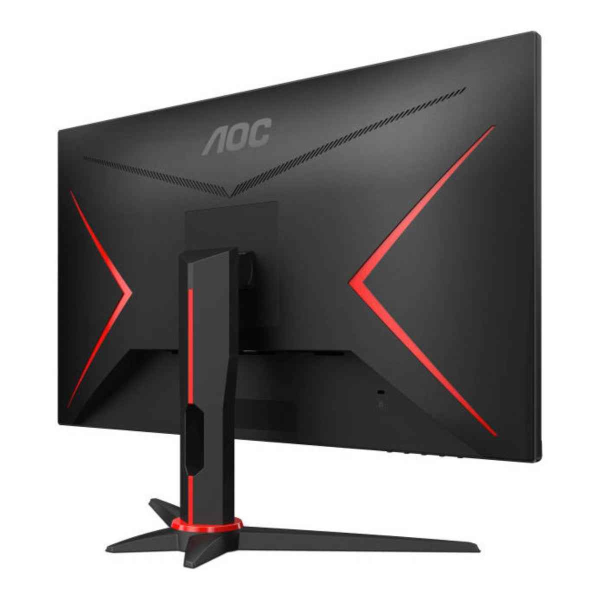 AOC 27G2SE 27" AdaptiveSync Gaming Monitor, 165Hz 1920 1080VA Display, 1ms Response Time, 16.7M Color, 178° (H) / 178° (V) Viewing Angle, VGA 1, HDMI 1.4 2, DP 1.2 1, Black- Red