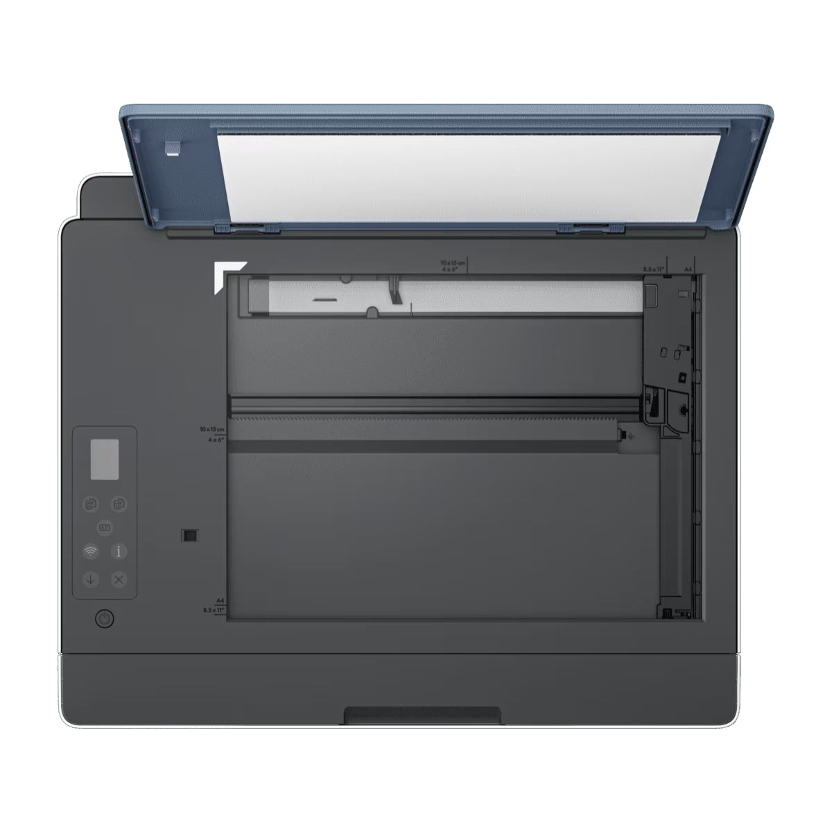HP Smart Tank 585 Printer Wireless, Print, Scan, Copy, All In One Printer, Up to 3 years of printing already included - Dark Surf Blue -1F3Y4A