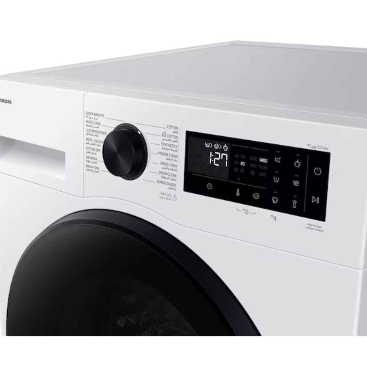 Samsung WD5000D / WD10DG5B15BEGU Washer & Dryer Combo 10.5kg/6kg — AI Eco Bubble™, SmartThings WiFi, AI Energy Mode, White