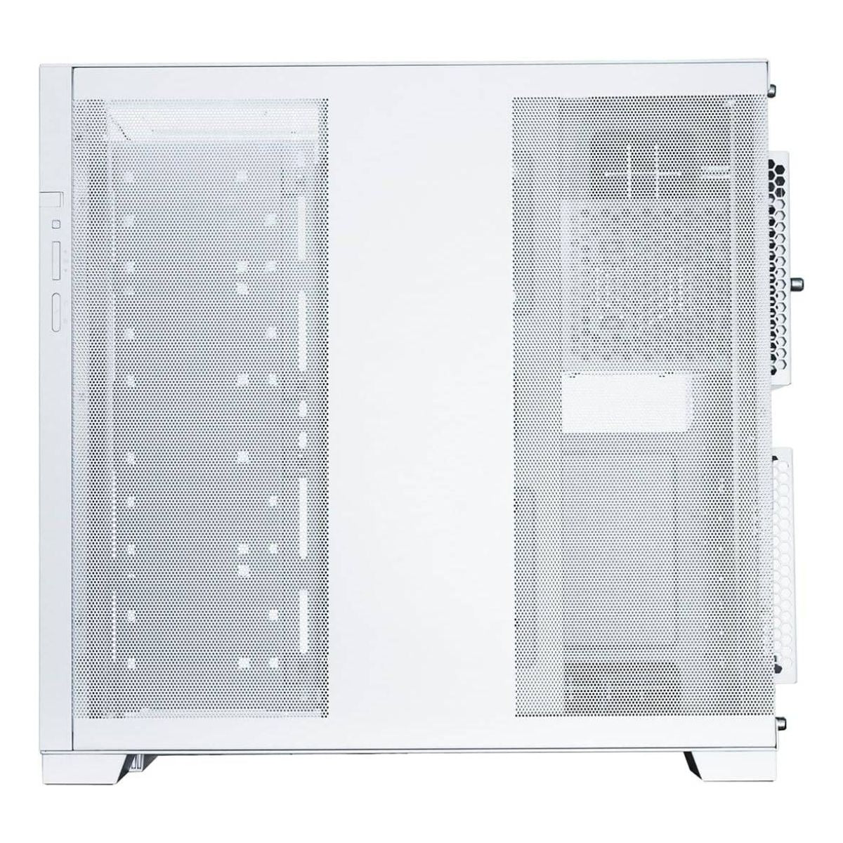 Lian Li O11D EVO RGB E-ATX Dual Chamber Gaming Case, ARGB Lighting, 420mm Radiator Support, Tempered Glass, White | G99.O11DERGBW.00