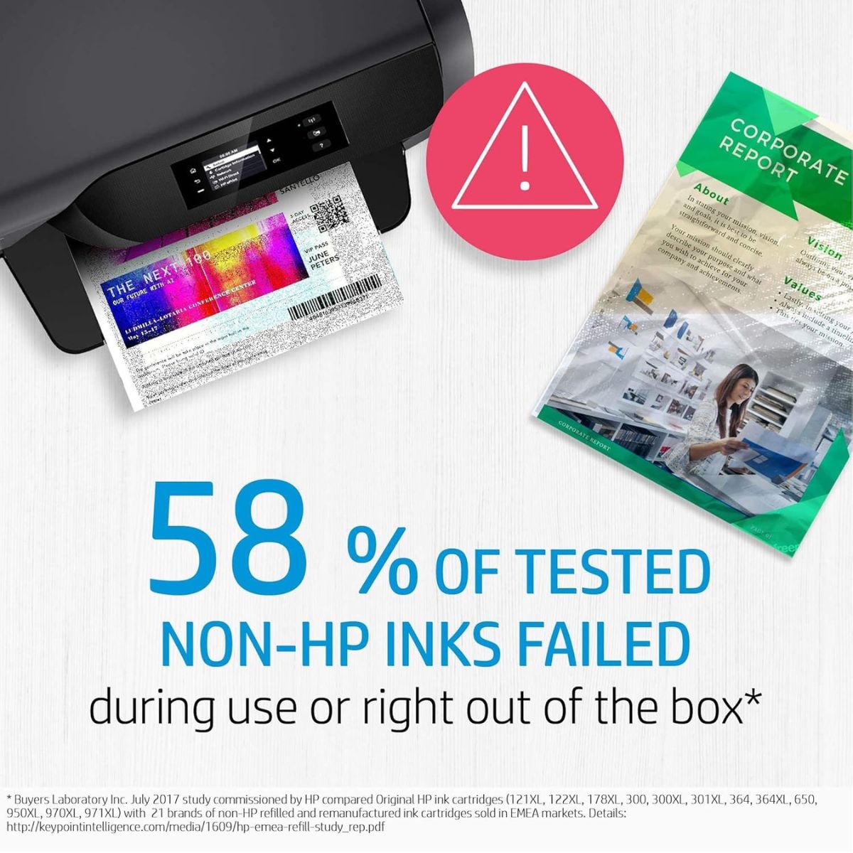 HP GT53 XL Black Ink Cartridge – 135 ML, High-Yield Replacement Cartridge (HP-GT53XL)