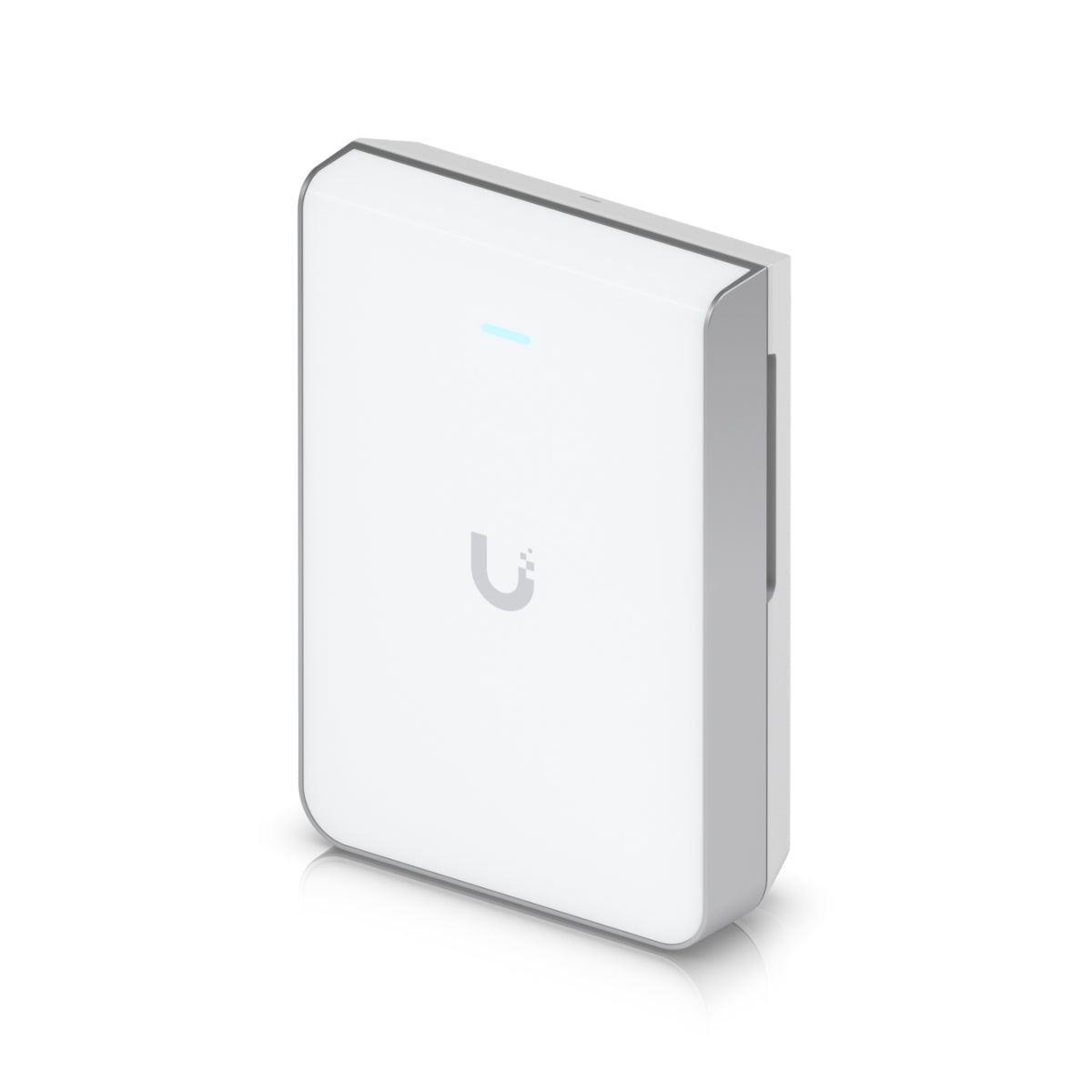 Ubiquiti Unifi U7 Pro Wall WiFi 7 White Color Wall-Mounted Access Point, 6 Spatial Streams, 6 GHz Support, Tailored for Home Builders