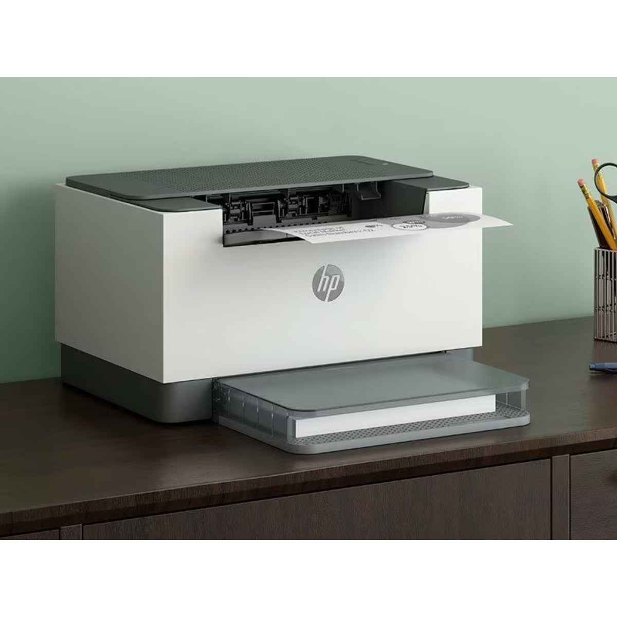 HP LaserJet M211d Printer, Automatic Duplex Printing, Up to 29ppm Print Speed, 200-2000 Monthly Page Volume, USB Connectivity, Perfect for Home / Office, 150 Sheets Paper Tray, White - Black | 9YF82A