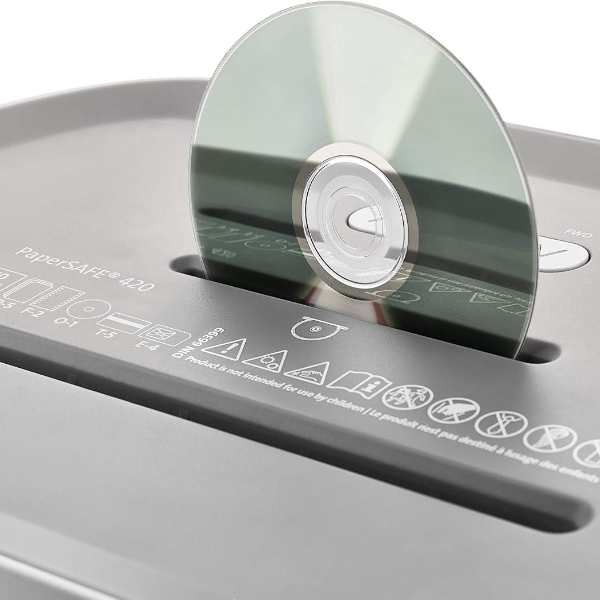 Dahle PaperSAFE 420 Paper Shredder | 15-Sheet Cross-Cut | Oil-Free | Jam Protection | Home & Office | Grey | DHL 23420-16633