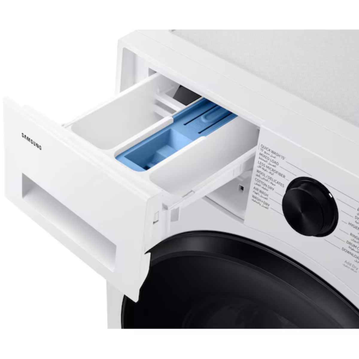 Samsung WD5000D / WD10DG5B15BEGU Washer & Dryer Combo 10.5kg/6kg — AI Eco Bubble™, SmartThings WiFi, AI Energy Mode, White