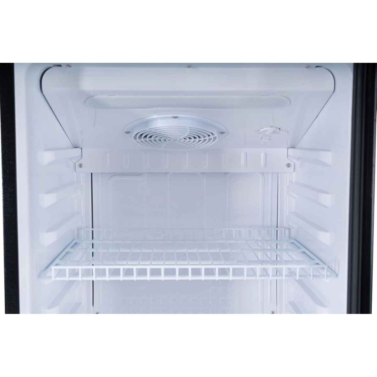 Terim TERSC320W 320L Upright Showcase Chiller – Single Door, Black Finish, Cooler for Beverage Display & Storage