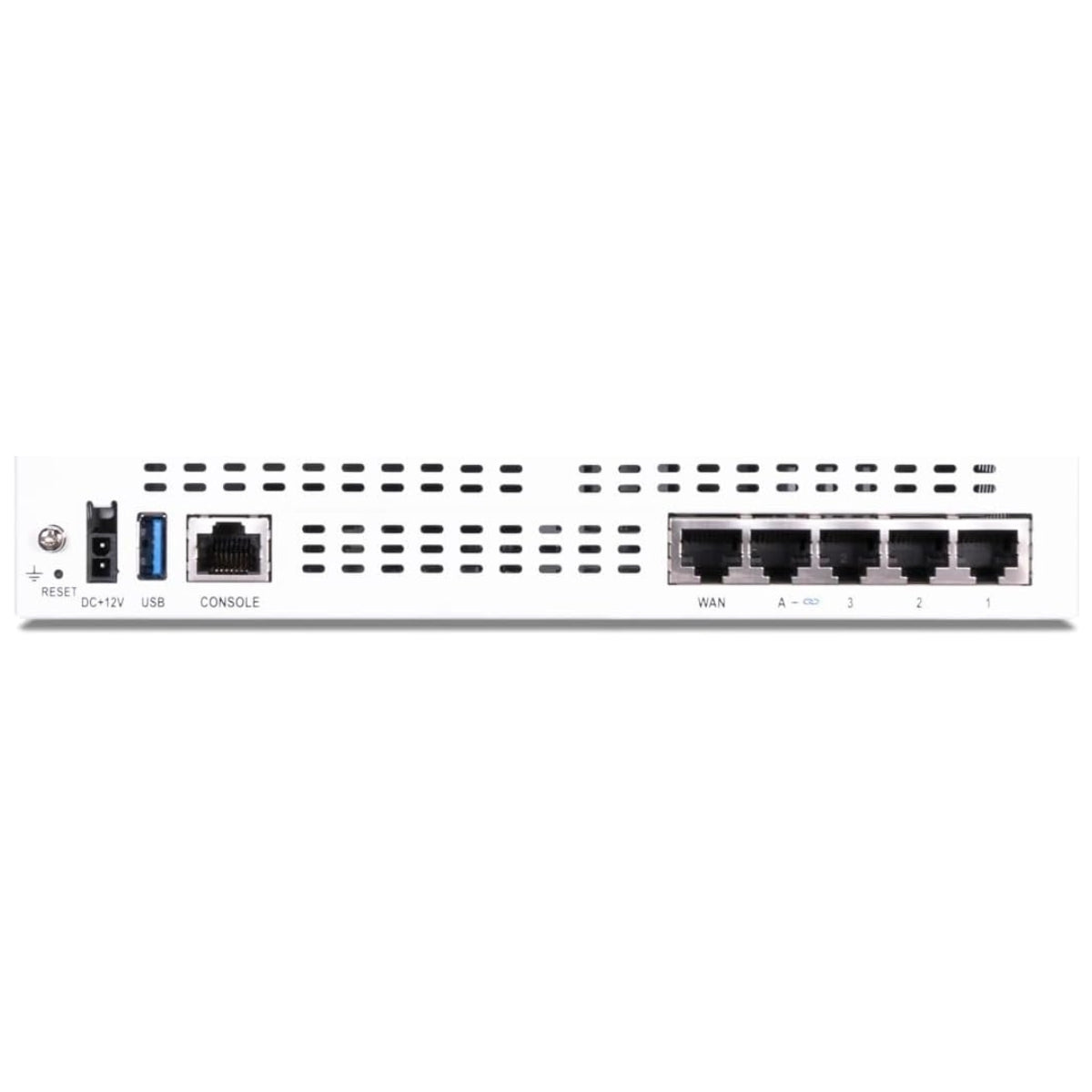 FortiGate-40F Firewall - 5 x Gigabit Ethernet RJ45 Ports (Including 4 x Internal Ports, 1 x WAN Ports) - Ideal for Small Businesses