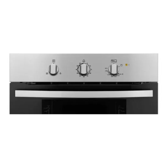 Zanussi Built-In Gas Oven ZQENG1X1 — 60 cm Gas-Powered Built-In Oven (Black/Stainless Steel)