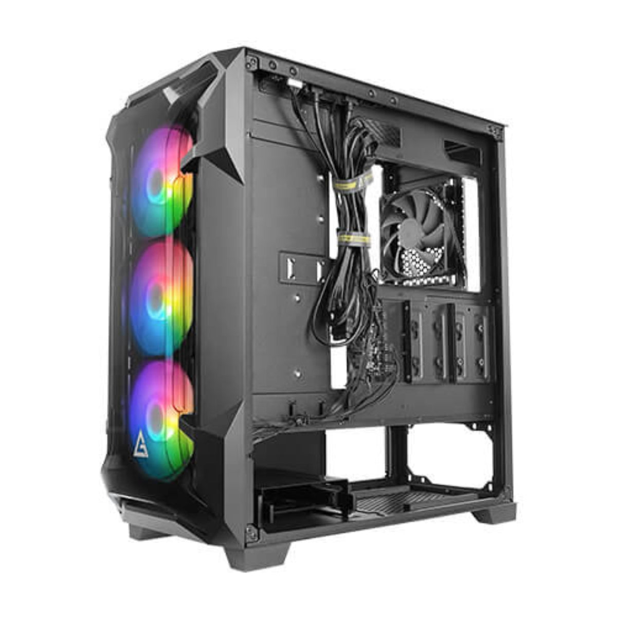 Antec Dark League DF600 FLUX Mid-Tower Gaming Case, Black