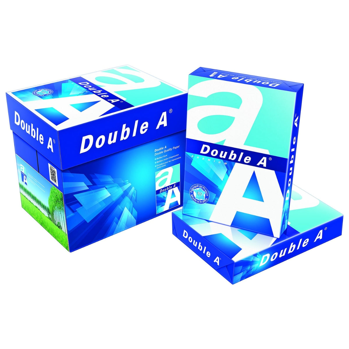 Double A Premium Paper, White, A4 , 80GSM, 500 Sheets